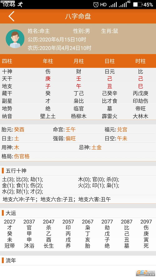 免費八字算命免費算命