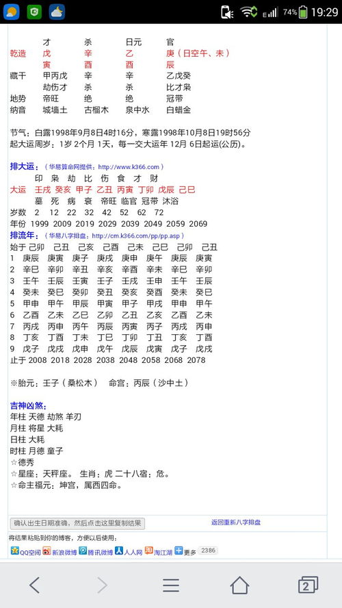 八字和地格的關係