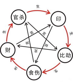八字有幾個十神
