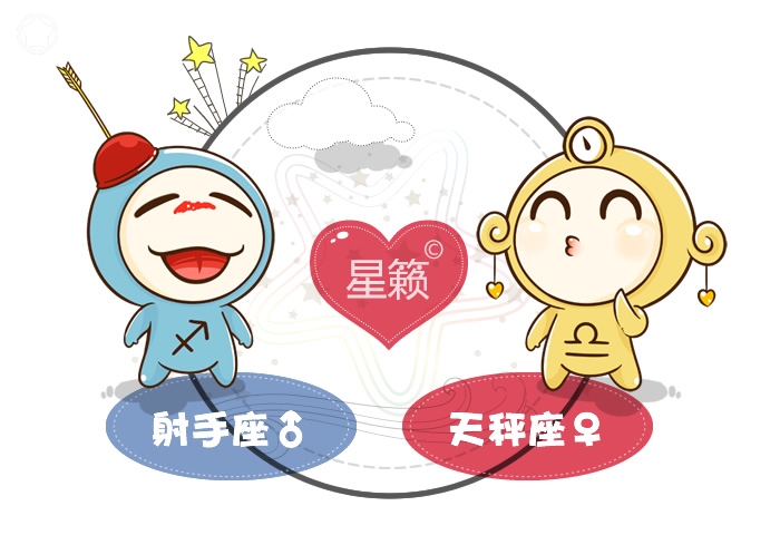 射手座和天秤座配對指數