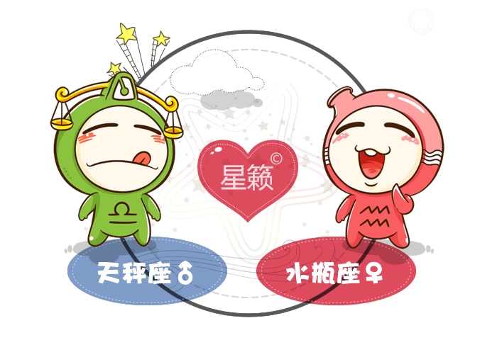 天秤座和水瓶座配對指數