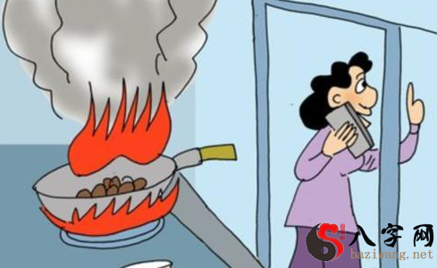 夢見燒飯着火